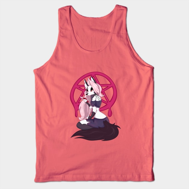 Loona - Helluva Boss Tank Top by rentaire